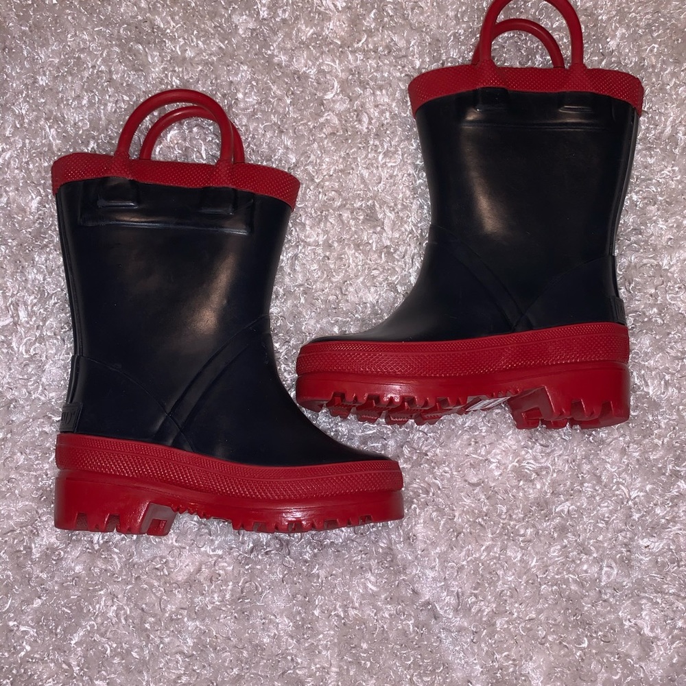 Toddler sz. 6 lands end rain boots